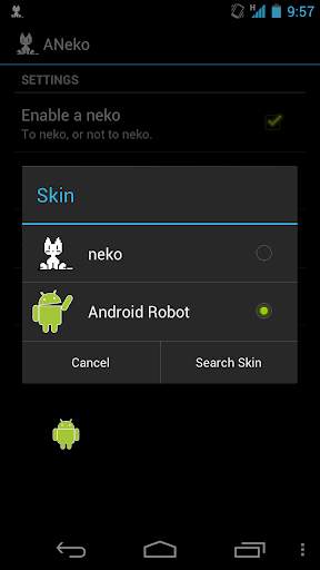 DroidSkin for ANeko screenshot 1