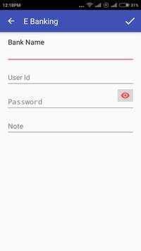 Secure Wallet 7 تصوير الشاشة