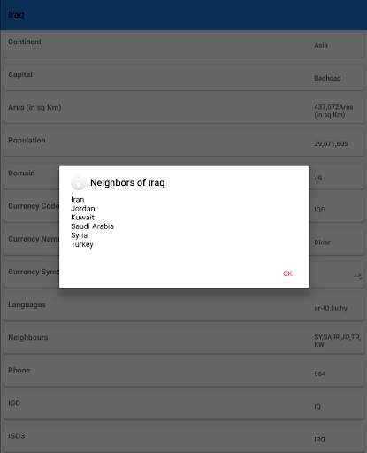 World Countries And Cities screenshot 7