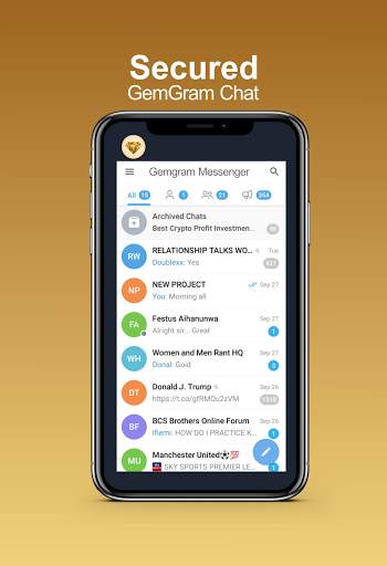 Gemgram |  به علاوه مسنجر screenshot 5