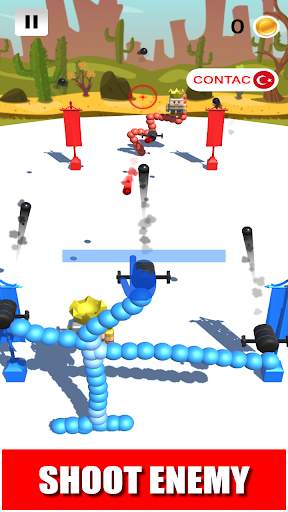 3D Draw Joust Shooter screenshot 2