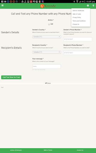 Kayode Call and Text for Free screenshot 23