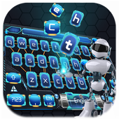 Intelligent Tech Robot Keyboard icon
