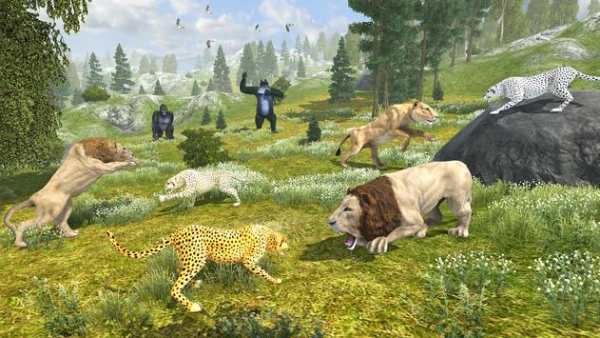 Wild Cheetah Simulator screenshot 1