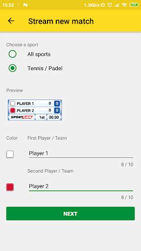 SportCam - Live Stream Your Match with Scoreboard screenshot 6