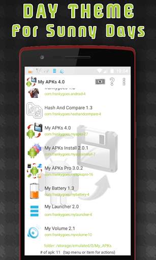 My APKs - backup restore share manage apps apk screenshot 2