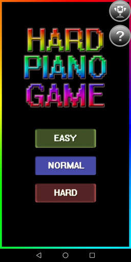 Hard Piano Game screenshot 1