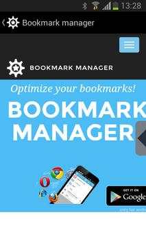 Bookmark Manager - Lite screenshot 2