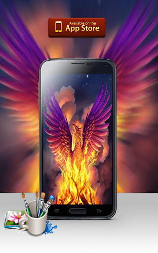 Phoenix Bird Wallpapers स्क्रीनशॉट 1