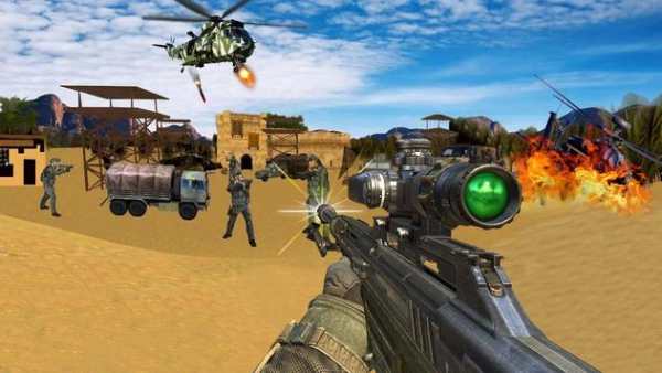 Sniper Desert Aksi screenshot 1