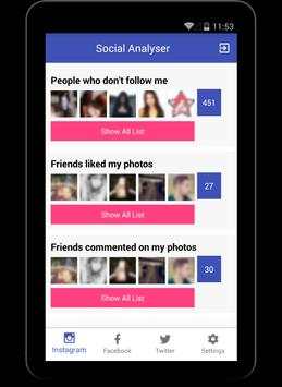Social Analyser screenshot 5