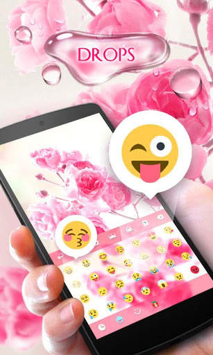 GO Keyboard Theme Drops screenshot 2