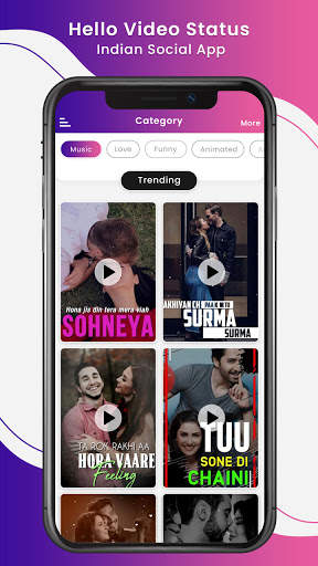 Hello Video Status - Indian Social App screenshot 1