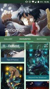 DeviantArt Browser screenshot 2