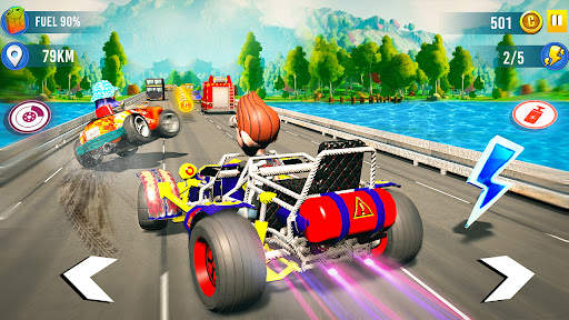 Buggy Car: Beach Racing Games screenshot 2