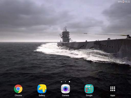 Submarine 3D Live Wallpaper screenshot 10