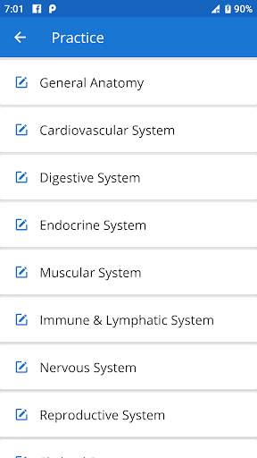 Anatomy and Physiology mcq Questions Free Offline screenshot 2