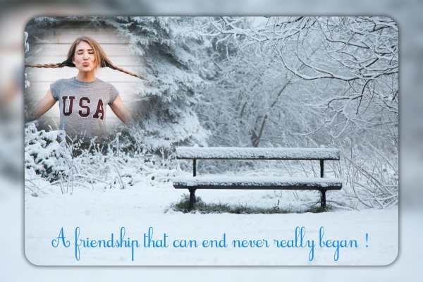 Snowfall Photo Frame : Snowfall Memories screenshot 5
