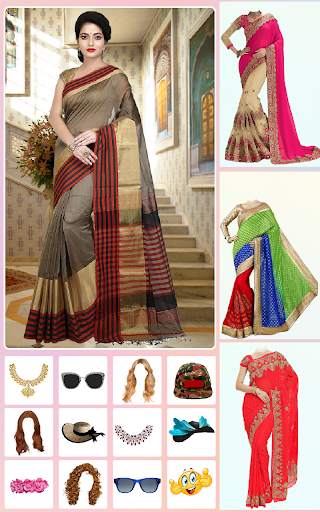Women Design Saree Pic Editor screenshot 5