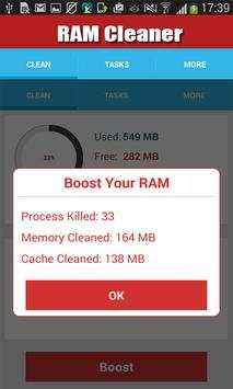 RAM Cleaner screenshot 3