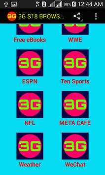 3G S18 BROWSER screenshot 2