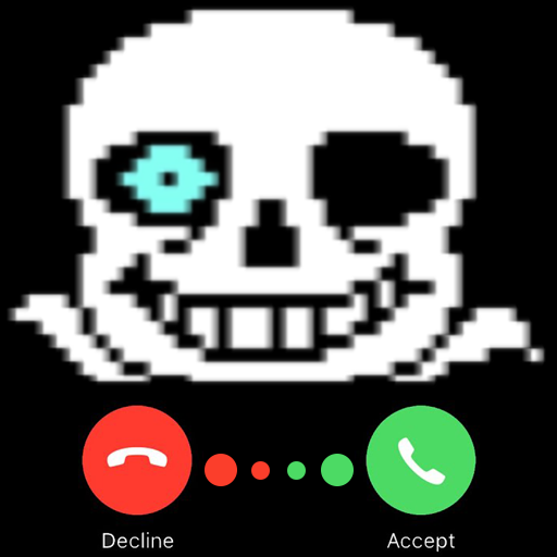 Sans fake call Joke icon