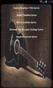 Saala Khadoos All Songs screenshot 2