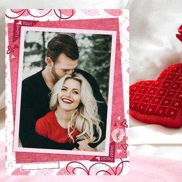 Valentine Photo Frames 3 تصوير الشاشة