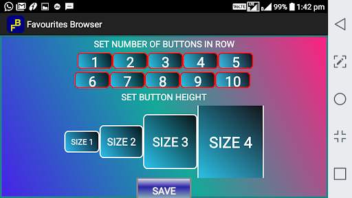 Favorites Browser screenshot 3