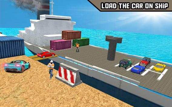Free Car Parking Game: Cargo Ship Parking Lot 2018 screenshot 1