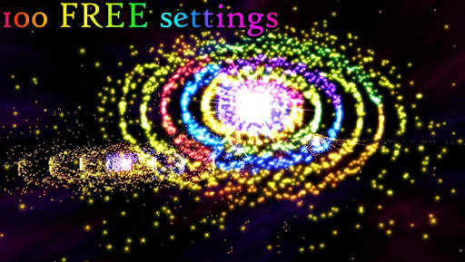 3D Stars Journey - Universe Music Visualizer screenshot 2