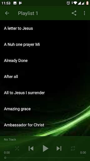 Jamaican gospel songs screenshot 2
