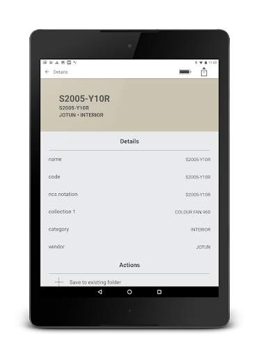 Jotun Colourpin screenshot 8