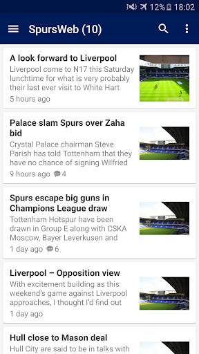 Football News Tottenham screenshot 8