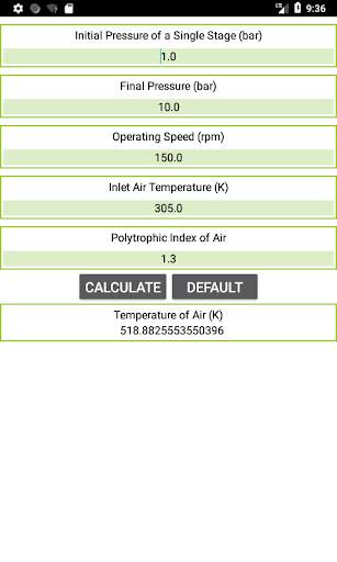 Air Compressor Calculations 4 تصوير الشاشة