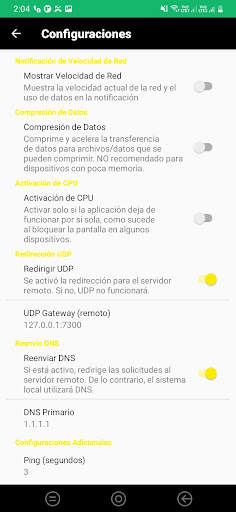 Guajiro VPN screenshot 2