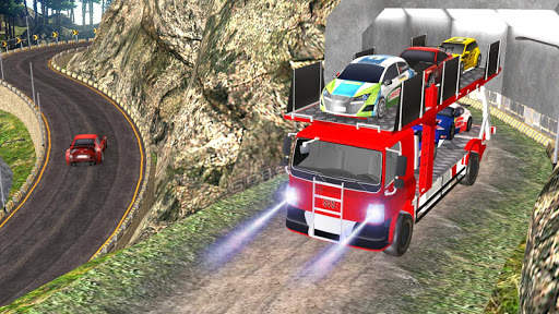 Real Car Transporter Truck Parking Game screenshot 4
