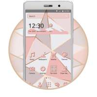 Tema Warna Merah Muda Pastel