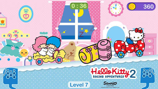 Gry Hello Kitty - samochodowa screenshot 4