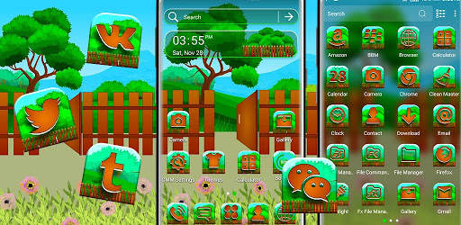 Frontyard Nature Launcher Theme screenshot 6