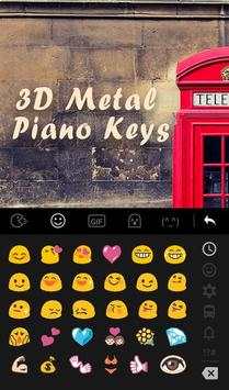 3D Metal Piano Keys screenshot 3