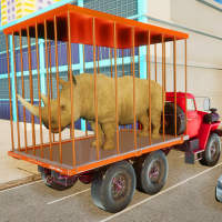 Animals Transport Zoo Games logo