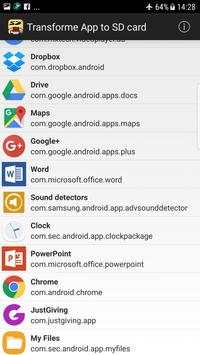 All App 2 SD-Move file 2 SD screenshot 2