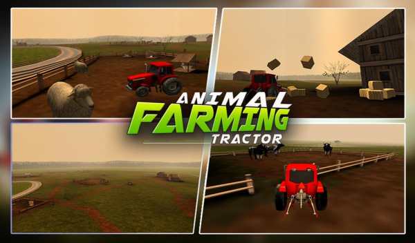 Animal Farming Tractor 3D Sim screenshot 14