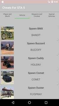 Cheats for GTA 5 screenshot 3
