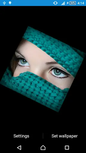 Beautiful Eye Live Wallpaper screenshot 1