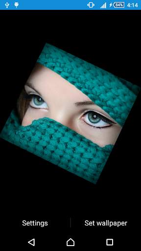 Beautiful Eye Live Wallpaper screenshot 1