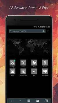AZ Browser. Private & Download screenshot 1