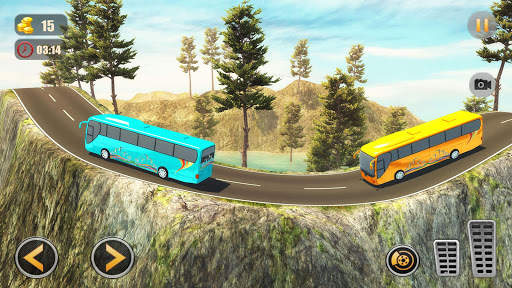 Uphill Tourist Coach Bus Driver Simulator Bus Game screenshot 14