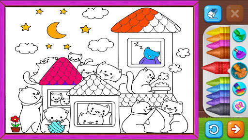 Idle Home Painting Game: House Coloring Pages screenshot 2
